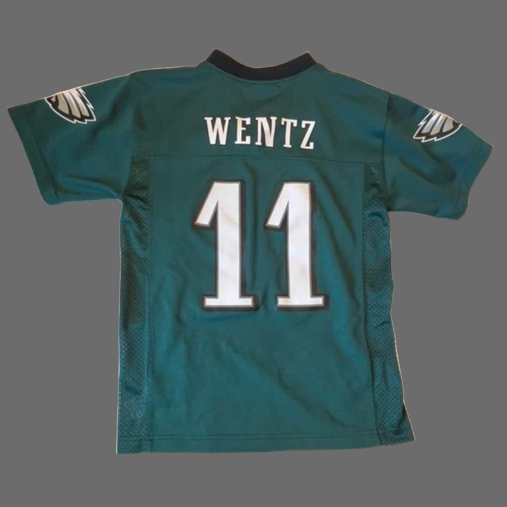 Carson Wentz Philadelphia Eagles NFL Team Apparel Youth Jersey